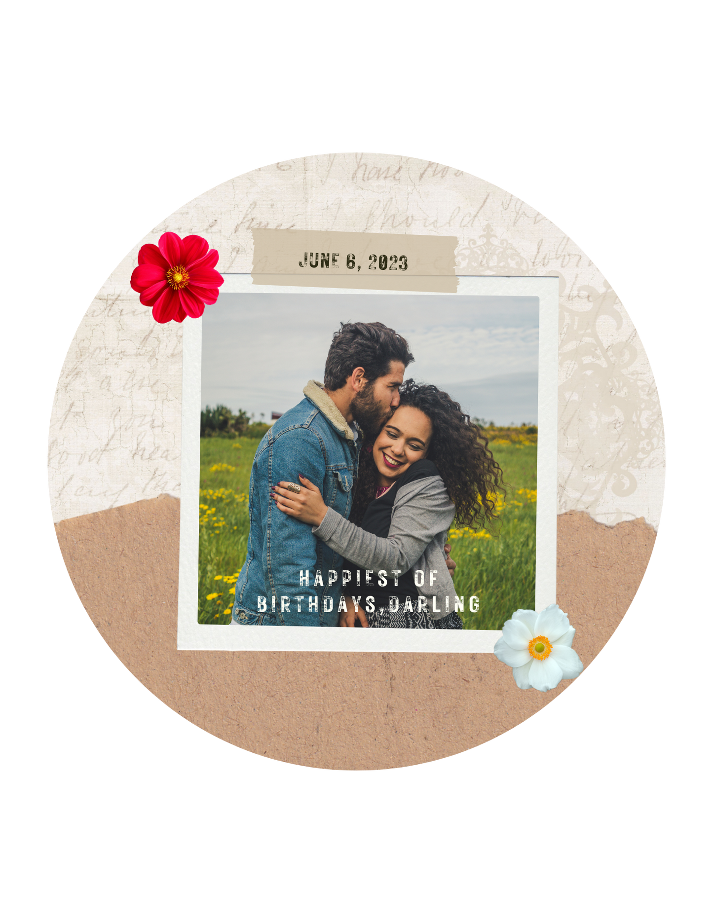 Polaroid Timeless Button