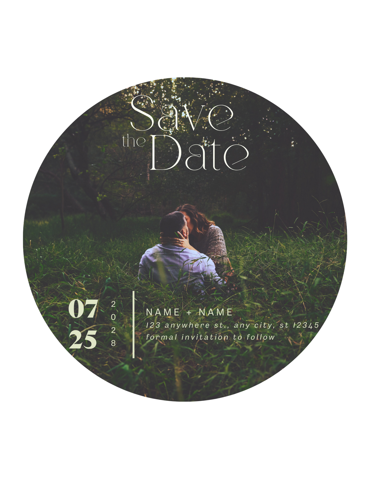 Save the Date Button