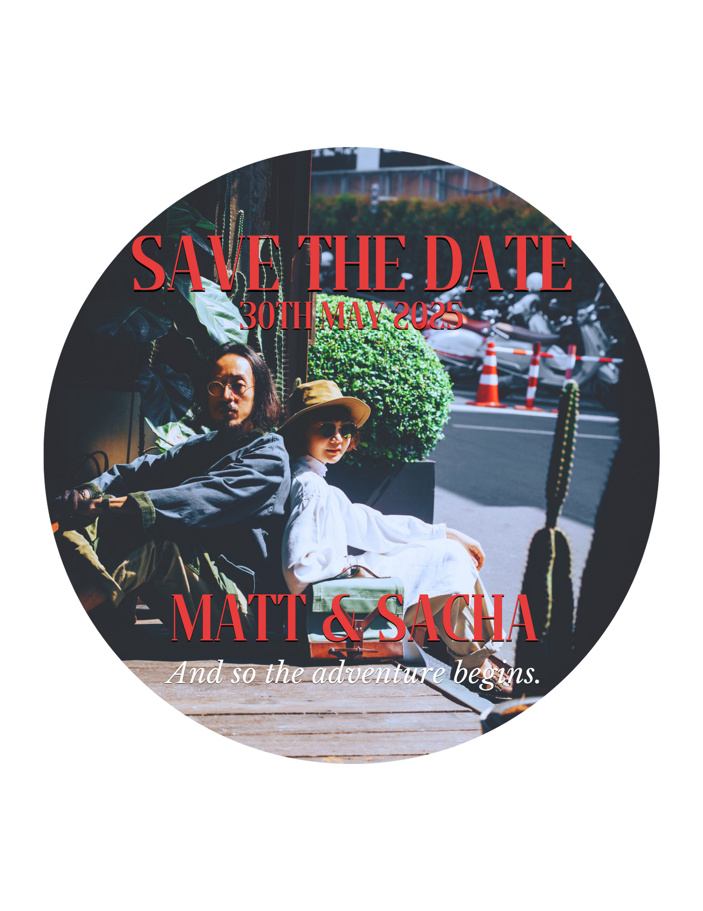 Save the Date Button