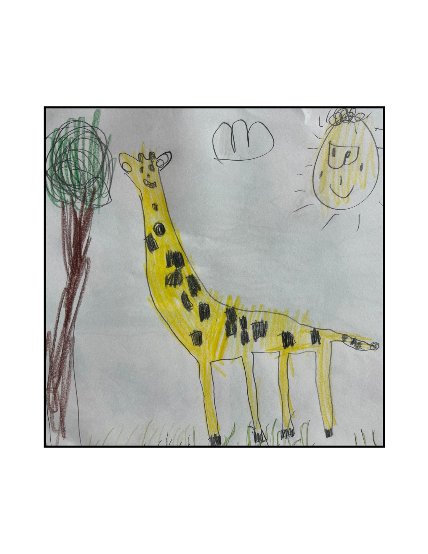 Turn Your Kid’s Artwork into a Fridge Magnet