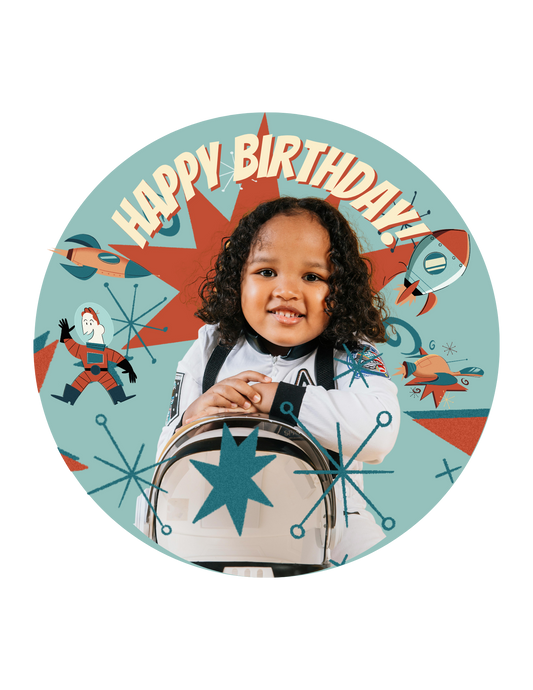 Astro Birthday Button