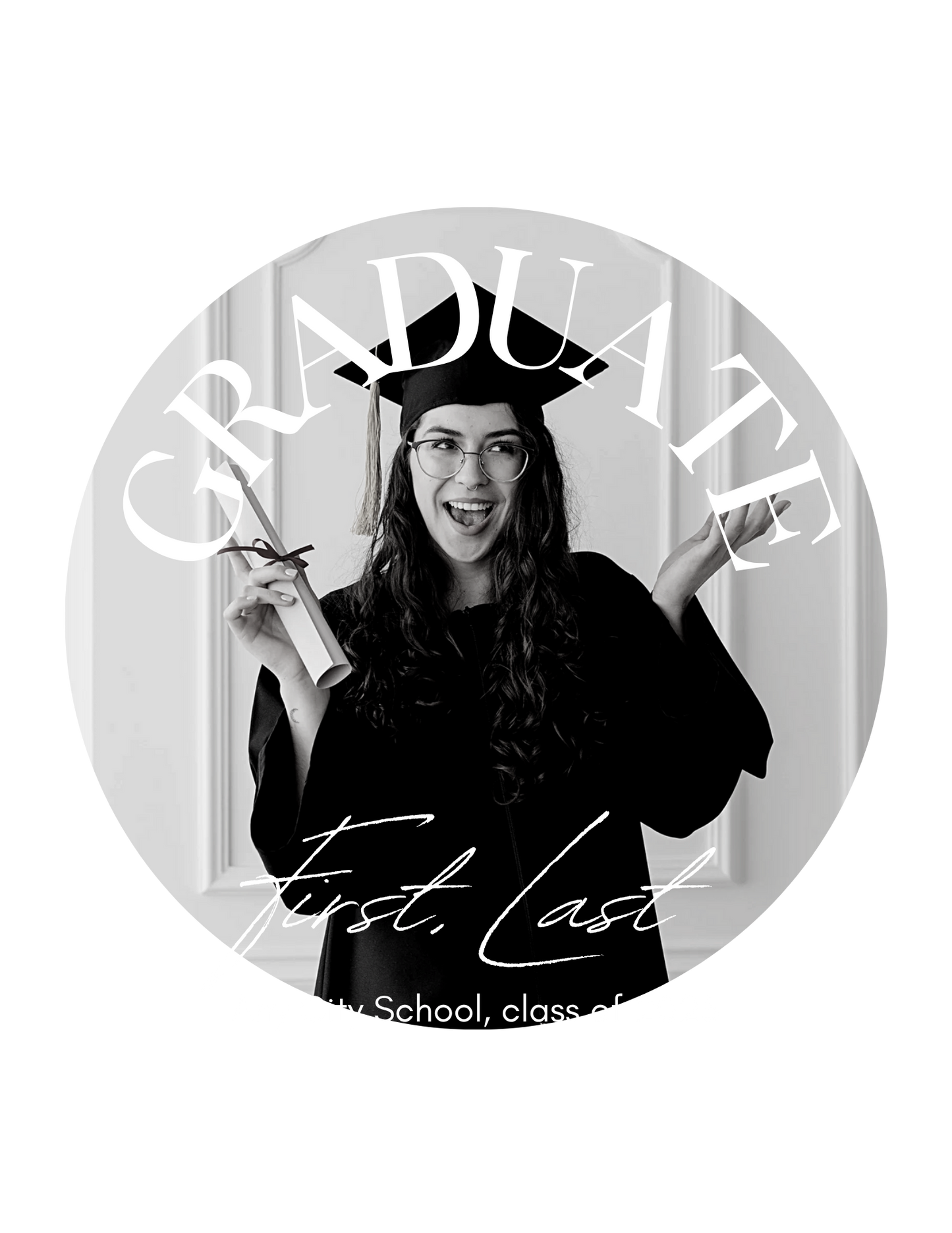 Graduation Custom Button