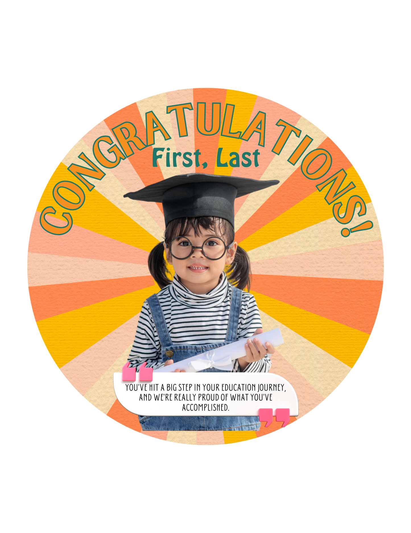 Graduation Custom Button