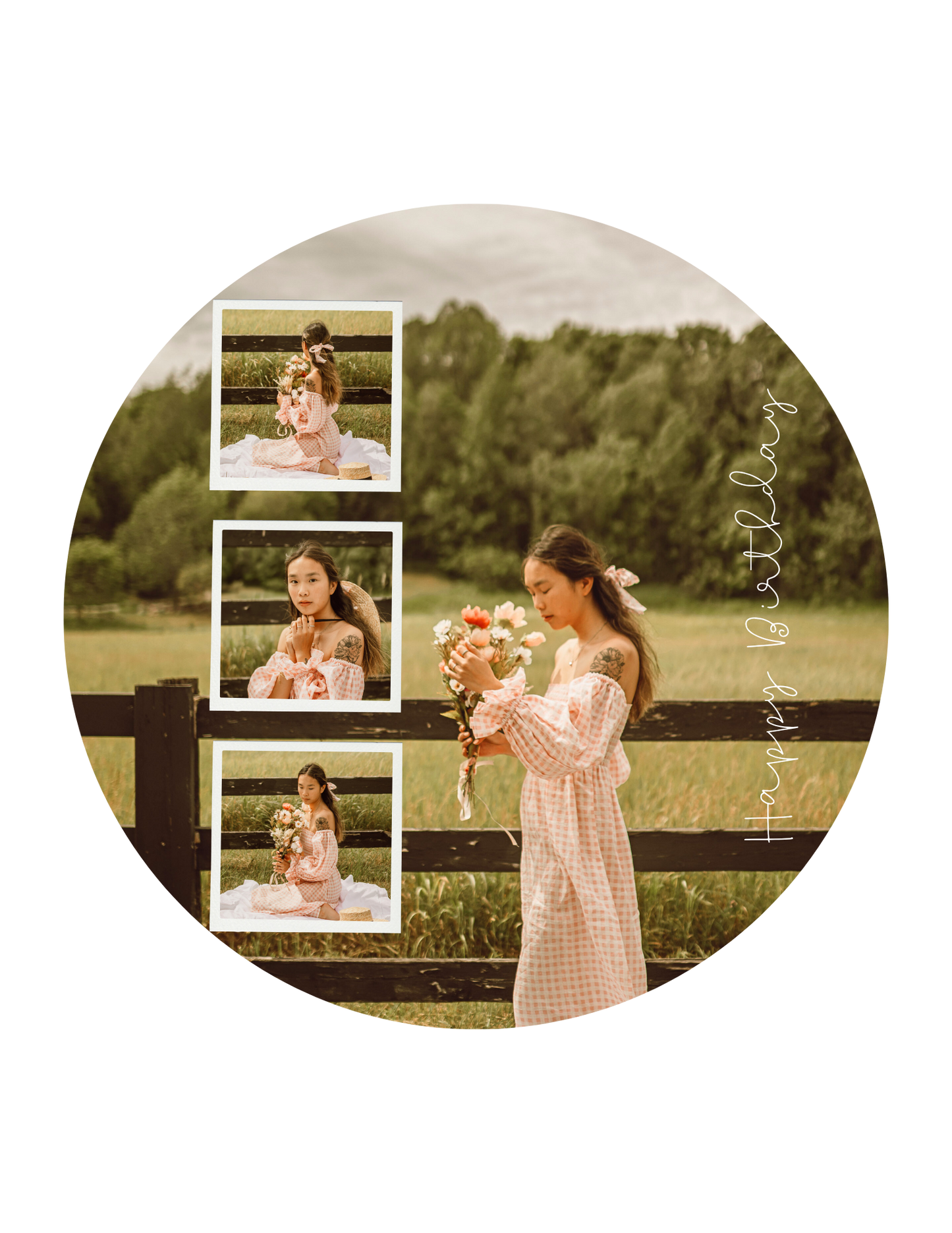 Four Photo Button