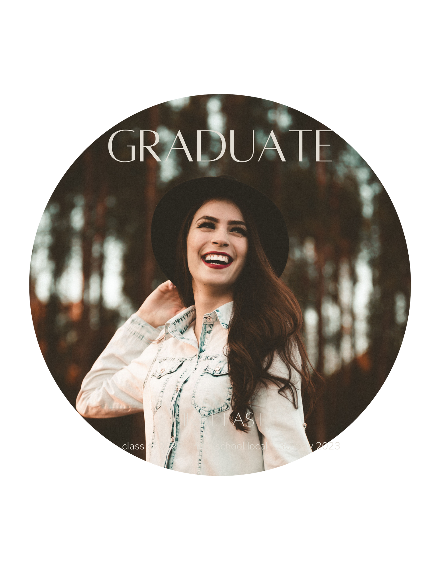 Graduation Custom Button