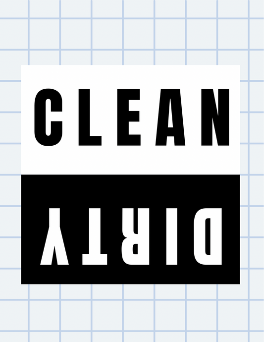 Clean/Dirty Dishwasher Indicator