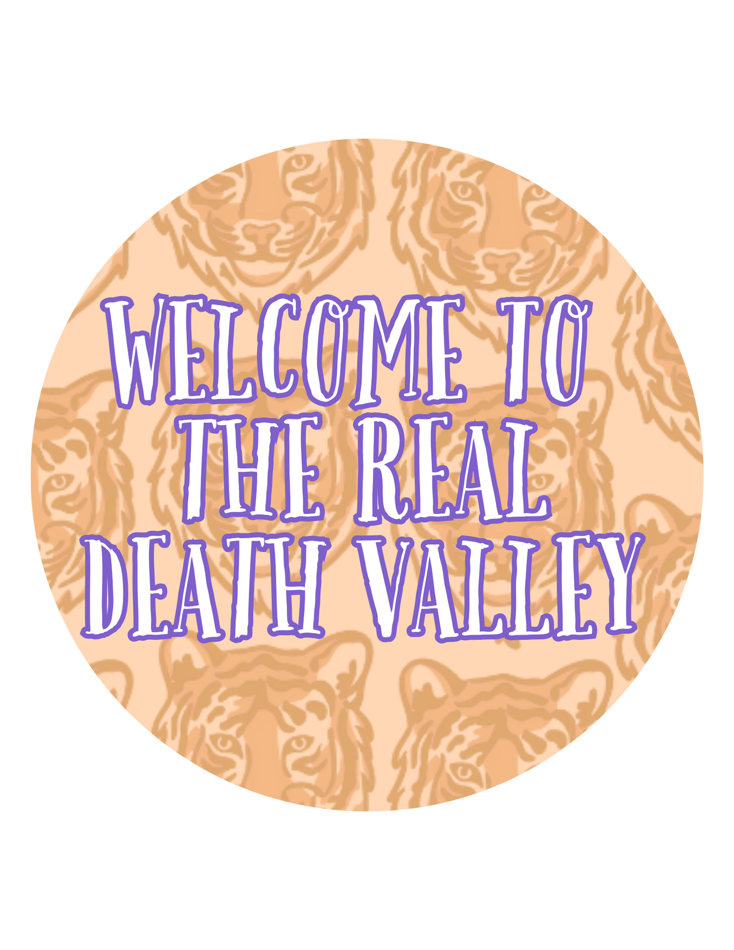 Welcome to The Real Death Valley Clemson Football 3.5 Button Pin